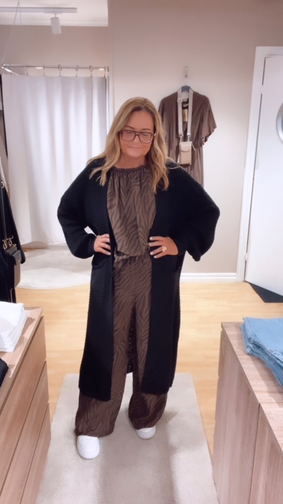 Nova Cardigan, Svart
