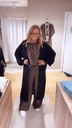 Nova Cardigan, Svart