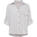 Dolly linneskjorta, Beige