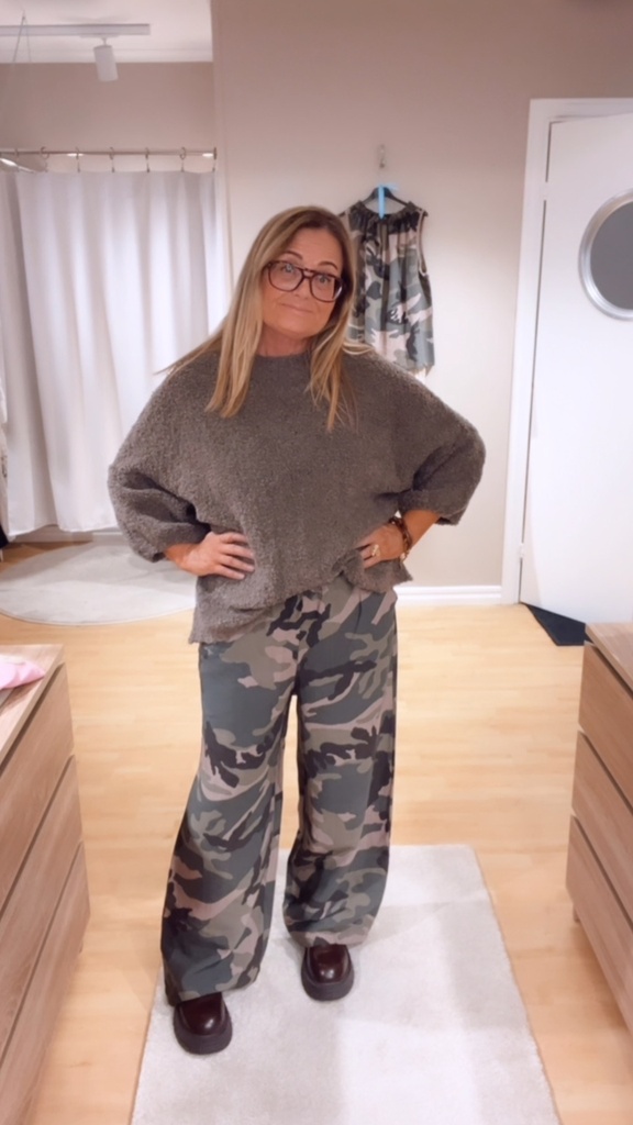Gosig sweater, Taupe